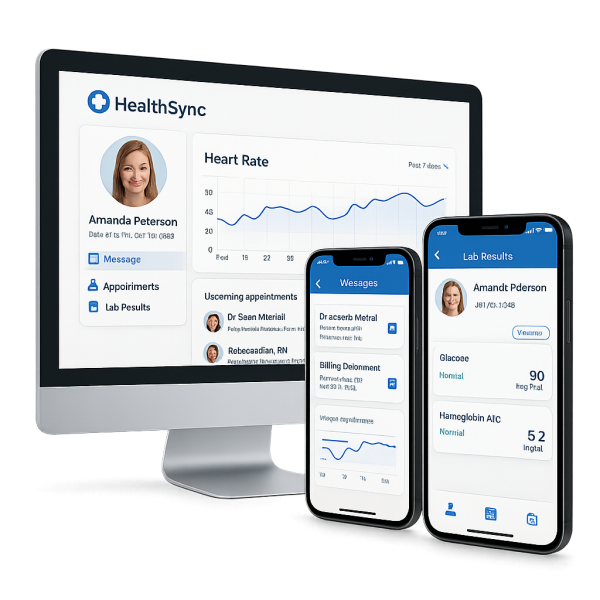 HealthSync — Unified Patient Portal for Connected Healthcare